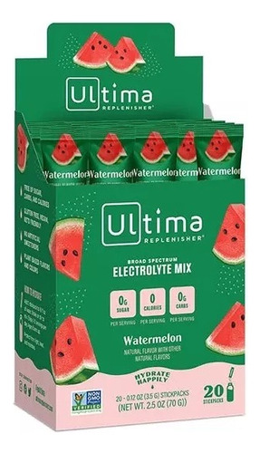 Ultima Replenisher Electrolytes Watermelon 20p 70g