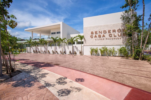 Venta De Terrenos En Senderos Poniente, Ciudad Mayakoba De 168 M2, Luxury