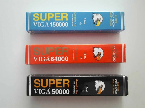Crema Retardantes Super Viga 3 Presentaciones