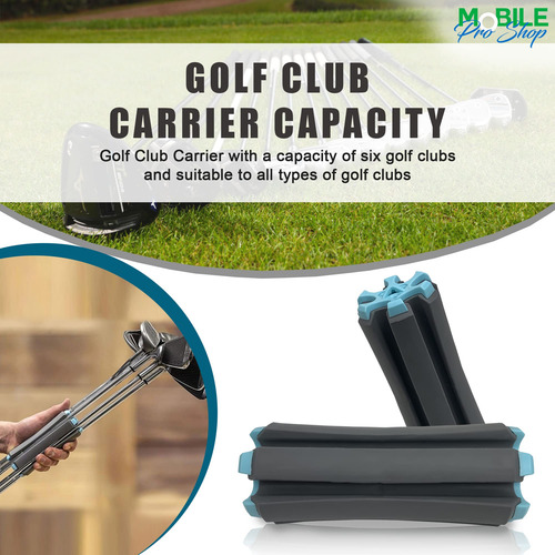 Transportador De Palos De Golf Mobile Pro Shop 6 Palos Abs