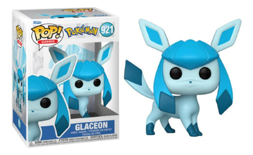 Boneco Colecionável Funko Pop 921 Pokemon Glaceon Vinil