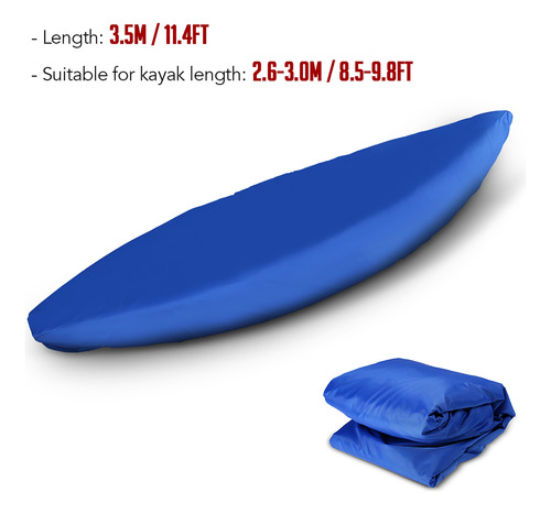 Funda Universal Para Almacenamiento De Kayaks, Canoas Y Bote