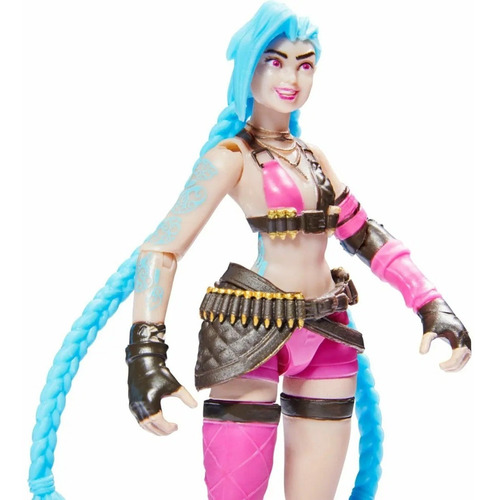 Figura Articulada Jinx League Of Legends 11cm Spin Master
