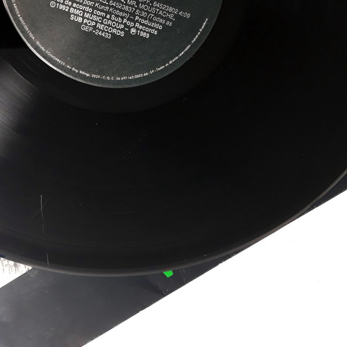 Lp Nirvana - Bleach Disco De Vinil 1989 About A Girl