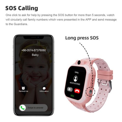 Reloj Inteligente Lt37 4g Gps Wifi Para Llamadas Para Niños