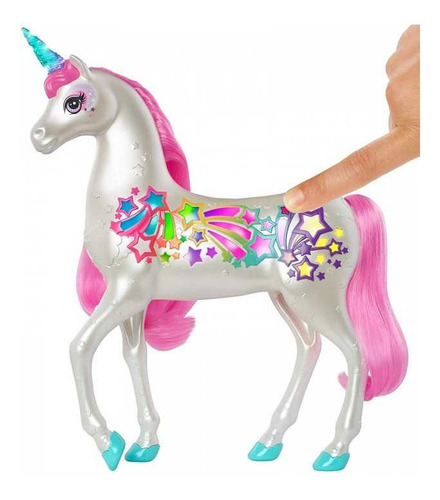 Barbie Dreamtopia Unicornio Caballo Brillante Luces Y Sonido