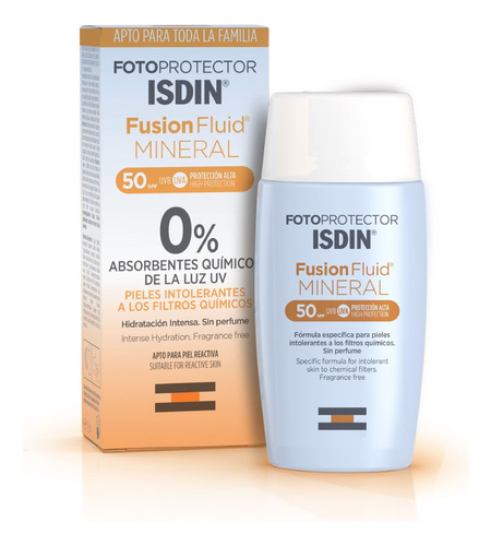 Fotoprotector Isdin Fusion Mineral Spf50 50ml