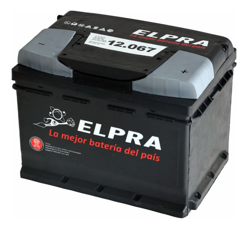 Bateria Auto Elpra 12x67 1 Año De Gtia. Nueva Oferta.