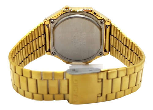 Imagen 6 de 9 de Reloj Casio Vintage Unisex Dorado A-168wg-9