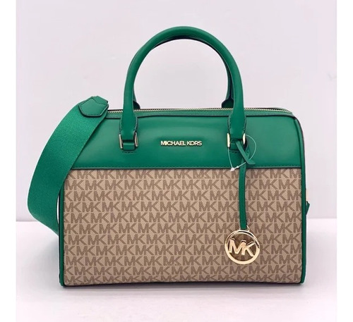 Cartera Michael Kors Duffle Satchel Crossbody Palmetto Green