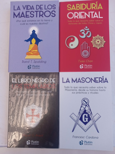 Vida De Los Maestros/sabiduria Oriental/templarios/masoneria