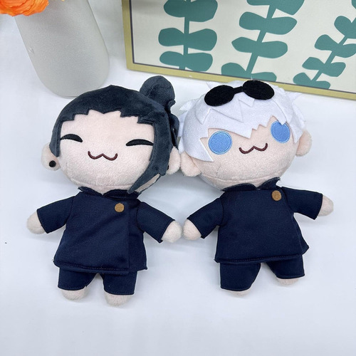 2pcs Mini Muñeco Peluche Satoru Gojo Para Niños Y Regalos