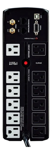 Ups Cyberpower Intelligent Lcd Series Cp1500avrlcd 1500va Negro