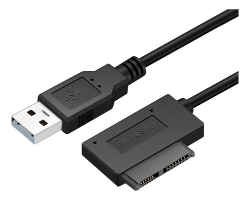 - Adaptador Usb De 35 Cm Para Pc, 6p+7p, Cd, Dvd Rom A Usb
