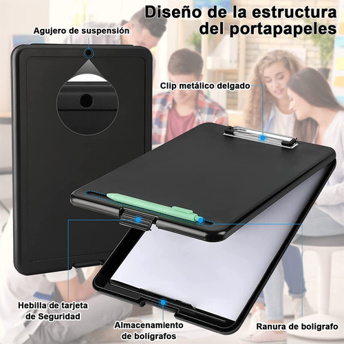 Portapapeles Con Almacenamiento, Tabla Portapapeles, Con