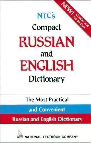 Ntc's Compact Russian And English Dictionary, De L. P. Popova. Editorial Ntc Publishing Group U S, Tapa Blanda En Inglés