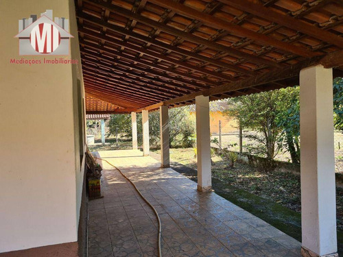 Imagem 30 de 30 de Ótima Chácara Com 2 Dormitórios, Córrego Nos Fundos, Pomar, Acesso Asfaltado, À Venda, 2000 M² Por R$ 280.000 - Rural - Socorro/sp - Ch1005