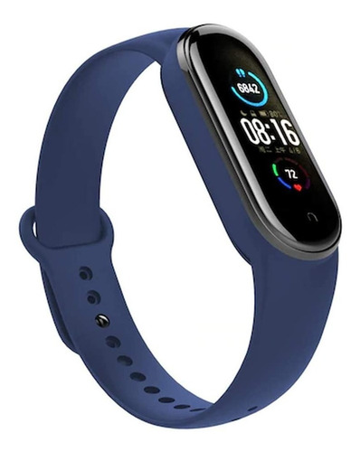 Imagem 2 de 3 de Pulseira Para Xiaomi Mi Band 5 Silicone Premium Novas Cores