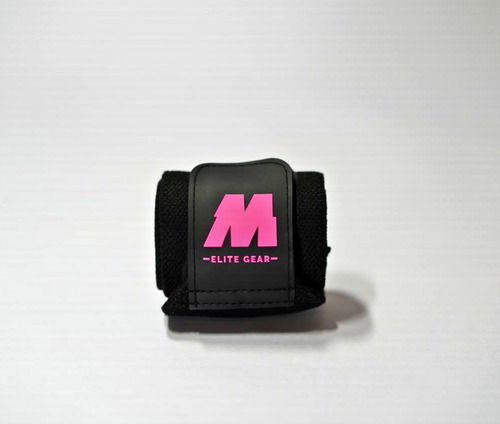 Muñequera Premium Mmedd Gym Fuerza Crossfit Protection Pinkk
