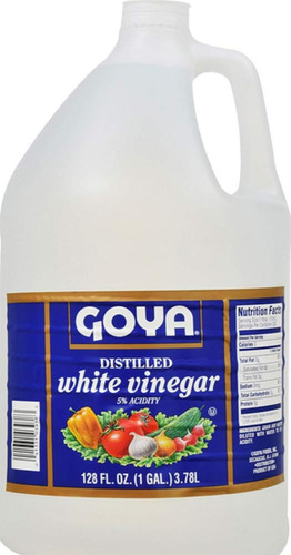 Vinagre Blanco Destilado Para Cocina Y Limpieza 3.78 Litros