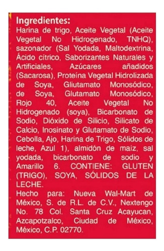 Botana De Trigo Great Value Chile Limón 160 G