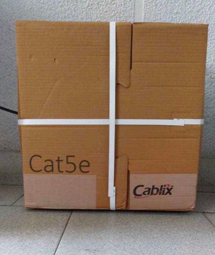 Cable Ftp Cat5e Linkecpro Negro 100% Cobre Exterior