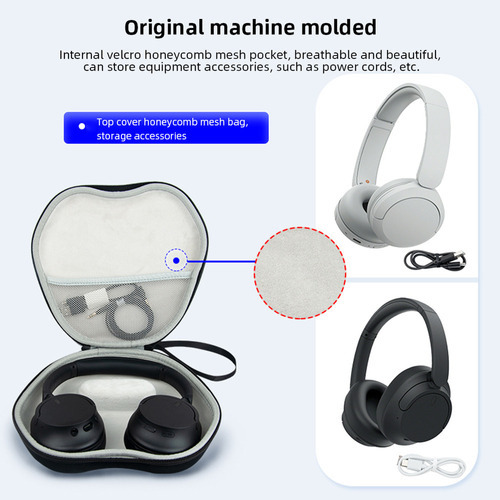 Bolsa De Almacenamiento De Auriculares Para Sony Wh-ch720n/w