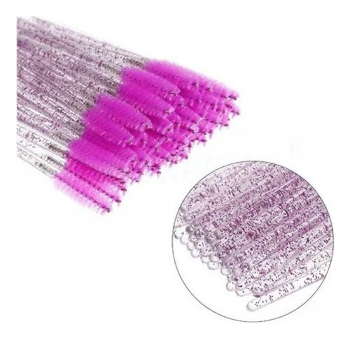 Cepillos Para Pestañas Cejas O Goupillones 50 Unidades