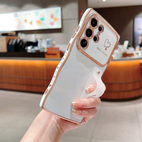 Funda Para Teléfono Samsung Galaxy A34 5g/a35 5g/a36 5g, Funda Rizada Y Ondulada Con Soporte Atril, A Prueba De Golpes