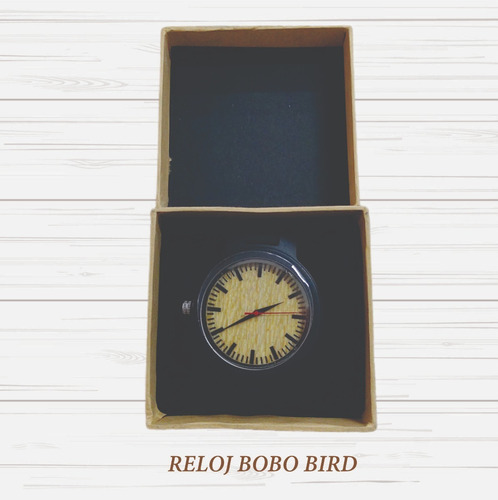 Reloj Original Bobo Bird De Madera