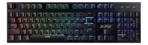 Teclado Gamer Xpg Infarex K10 Qwerty Inglés Con Luz Rgb