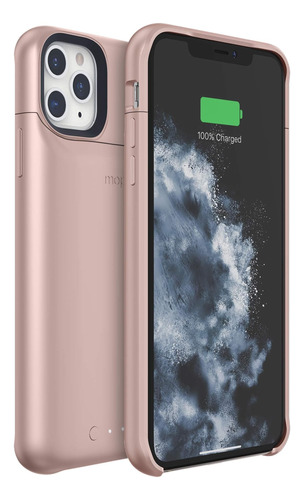 Funda Cargadora Mophie Para iPhone 11 Pro Max Rosa