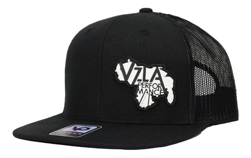 Gorra De Venezuela Plana Snapback Vzla Performance Original