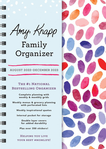 2023 Organizador De La Familia De Amy Knapp: ¡el Bestseller