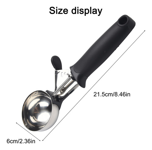 Cuchara Para Hacer Helados Batter Ice Ball Maker, Color Rosa