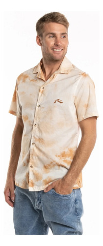 Camisa Rusty Competition Batik Shirt Hombre