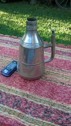 Antiguo Recipiente Pulverizador De Peluquería Barbero Decora