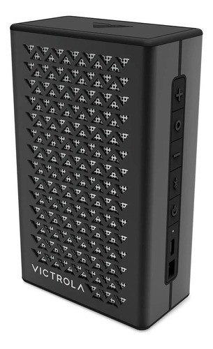 Victrola Music Edition 1 Altavoz Bluetooth Portátil, Resis. Color Negro