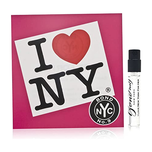 Muestra De Perfume Bond No. 9 I Love New York Para Ella 0.05