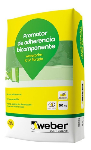 Fibrado Ic52 Weber Print Solido X 30kg