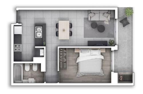 Imagen 5 de 20 de Preventa Departamento 1 Dormitorio En Fisherton!!