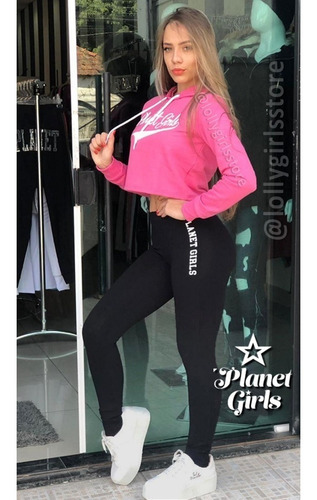 calça legging planet girls