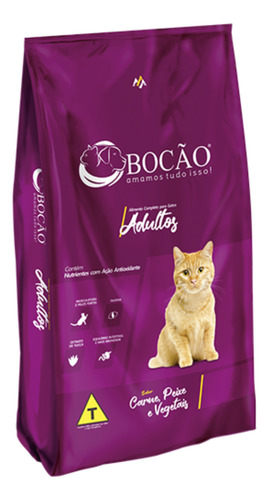 Alimento Para Gato Bocao Original 20kg - Ttbrothers