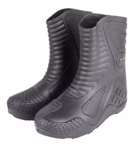 Imagem 5 de 6 de Bota Impermeável Motociclista Delta Motoqueiro Cano Curto