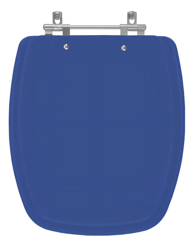 Tampa De Vaso Sanitário Poliéster Primula Plus Azul Fiori