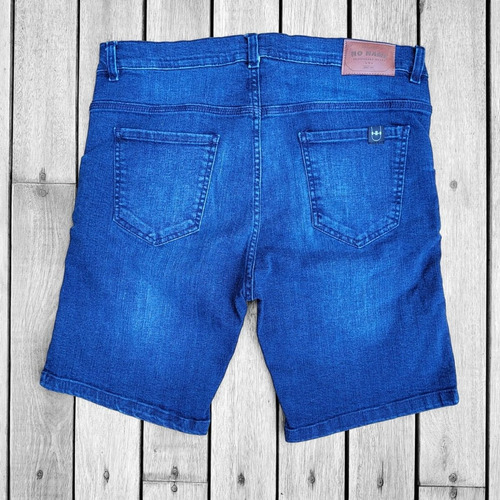 Bermuda Jean Hombre Elastizada No Name Blue Fifty