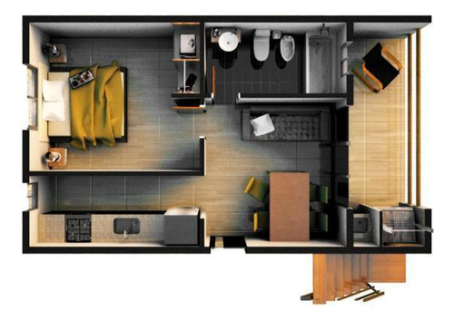 |departamento 2 Amb| |a Estrenar| |costa Azul|