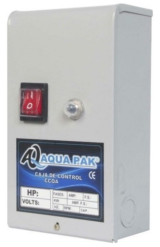 Caja De Control Aquapak 1 Hp 220v