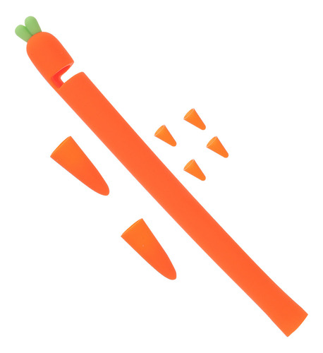 Lápiz Capacitivo Con Forma De Zanahoria Naranja, Pantalla Tá