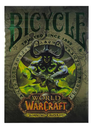 Cartas Poker Bicycle World Of Warcraft Lich King Wow Naipes